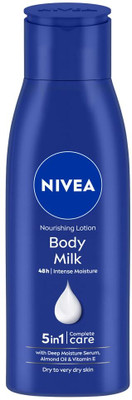 Nivea Men Deep Nourishing Body Milk Lotion Smooth & Soft Skin-200ml (PACK OF 1)(200 ml)