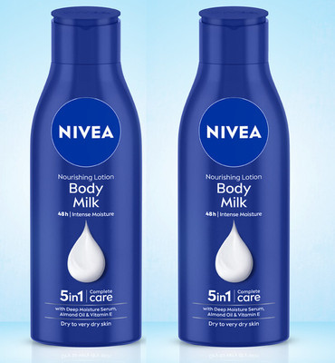 NIVEA Nourishing Lotion BodyMilk With Deep Moisture And Almond Oil For Very Dry Skin(400 ml)