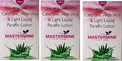 MOLCARO MASTERMINE SKIN CARE AOEVERA LOTION PACK OF 3(300 ml)