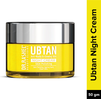 DR.RASHEL Ubtan Night Cream For Women and Men |All Skin Types |Soft and Healthy Skin(50 g)