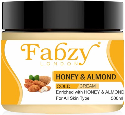 fabzy London Khadi Honey And Almond Cream 500 ml(500 ml)