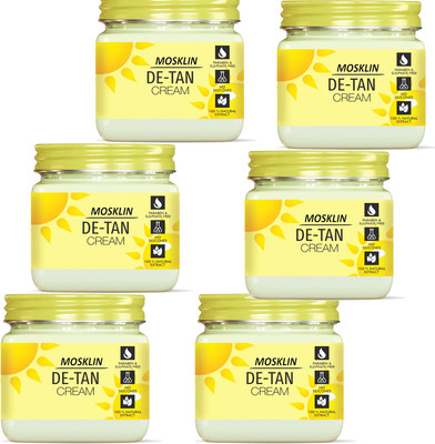 MOSKLIN DR RASL D - TAN SKIN CREAM FOR BRIGHTNING & SMOOTH SKIN - 380ml x 6(2280 ml)