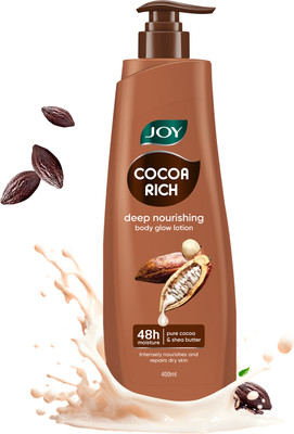 Joy Cocoa Rich Nourishing Body Lotion For Normal to Dry Skin in Summers(400 ml)