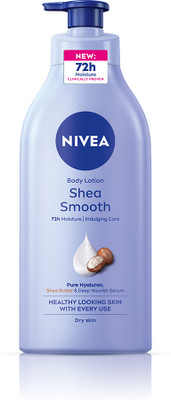 NIVEA Lotion Shea Smooth, Moisturizer Lotion with Deep Nourish Serum, Shea Butter(600 ml)
