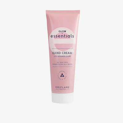 Oriflame Sweden Essentials Glow Essentials Hand Cream with Vitamins E & B3(75 g)