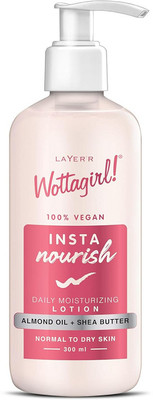 LAYER'R Wottagirl Insta Nourish Daily Moisturizing Lotion for normal to dry skin 1PCS(300 ml)