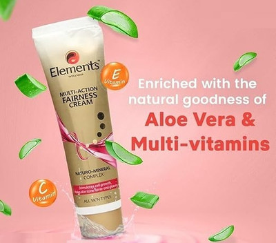 Element Multi-Action Fairness Cream pack of 2(100 g)
