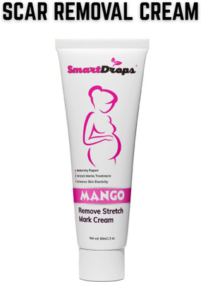 smartdrops Body Cream for Stretch Marks & Scar Removal on Lower Body and Waist(60 ml)