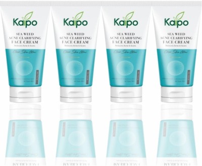 KAIPO High Quality & Primium Seaweed Clarifying Face Cream [ 4X100=400g ,Pack of 4 ](400 g)