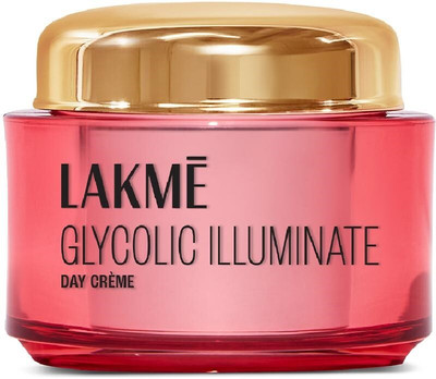 Lakmé Glycolic Illuminate Day Cream with Glycolic Acid for Radiant & Even Tone Skin(50 g)