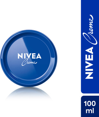 NIVEA Creme, Moisturiser Cream for Face, Hand & Body, Made in Germany, Original Blue(100 ml)