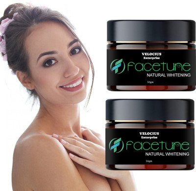 Velocius Enterprise Instant Glow Facetune Whitening Cream for Flawless, Radiant Skin Tone(100 g)