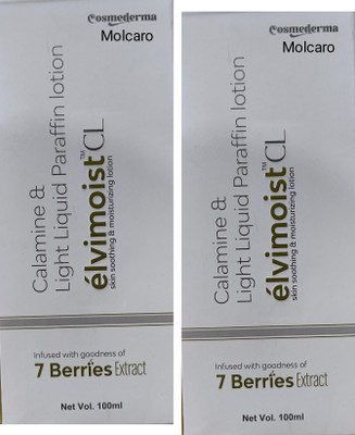 MOLCARO ELVIMOIST CL SKIN SOOTHING & MOISTURIZING LOTION PACK OF 2(100 ml)