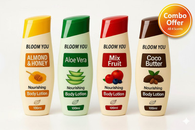 BLOOM YOU Deep Nourish Body Lotion Set(400 ml)