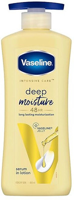 Vaseline YEELOW DEEP MOISTURE BODY LOTION 400 ML X 1(BBD SPL)(394.7 ml)