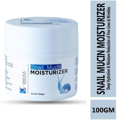 SNEIRA Snail Mucin Moisturizer Snail Face Cream, Wrinkle Care And Firming Face Skin(100 g)