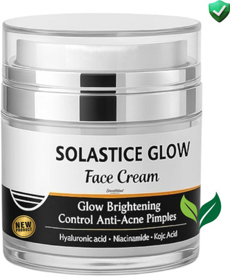 SmoothWave Cosmetics Solastice Glow Face Cream | Anti-Acne, Pigmentation & Fairness Formula(50 g)