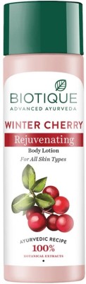 BIOTIQUE Bio Winter Cherry Rejuvenating Body Nourisher(190 ml)