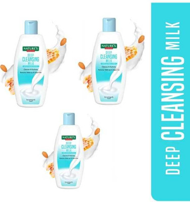 Nature's Essence Deep Cleansing Milk_100Ml (Pack of 3) (300 ml)(300 ml)