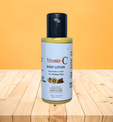 Glamezone Vitamin C Brightening Body Lotion With Lemon & Honey Extract(100 ml)