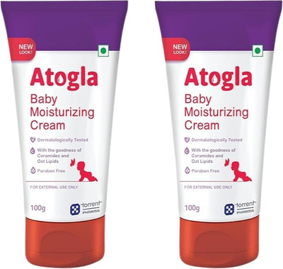 Atogla BABY MOISTURIZING CREAM 100gm (PACK OF 2)(200 g)