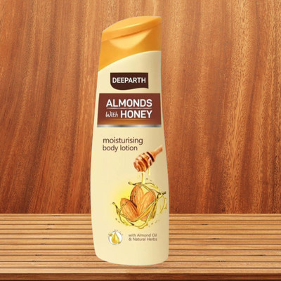 Deeparth Herbal Body Lotion | Almond Oil & Honey for Glowing Skin(100 ml)