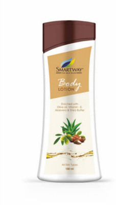 Smartway Olive Oil Vitamin-E Aloevera & Shea Butter Moisturizing Body Lotion(100 ml)