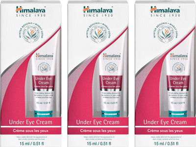 HIMALAYA UNDER EYE CREAM 15ml (PACK OF 3 )(15 ml)