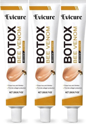 EVICURE BOTOX Wrinkle Removal Cream for Anti-Wrinkle&Glow for All Skin Types.PACK-3(180 g)