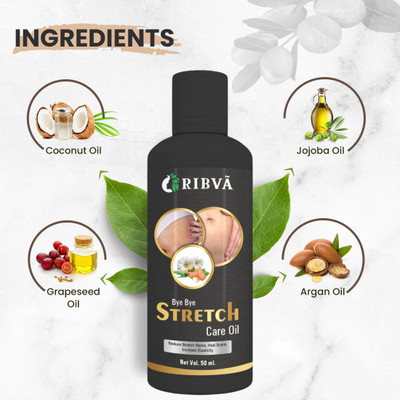 RIBVA Stretch Marks Removal Oil Pack Of 1(49 ml)