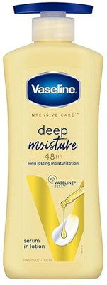 Vaseline INTENSIVE CARE DEEP MOISTURE BODY LOTION 400 ML X 1PC(399 g)