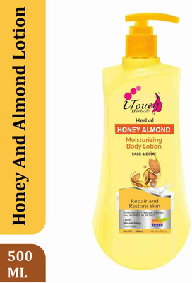 I TOUCH HERBAL Honey And Almond Advanced Nourishing Body Lotion For All Skin Types 500 ml(500 ml)