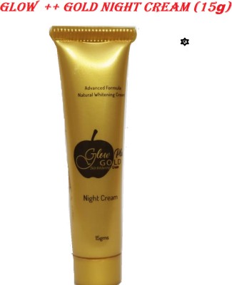 Glow plus Gold ++ For Moisturizing Skin Whitening Night Cream(15 g)