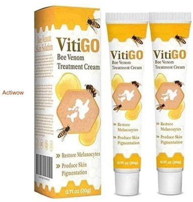 ACTIWOW Vitigo Bee Venom Cream with Gentle Herbs(100 ml)