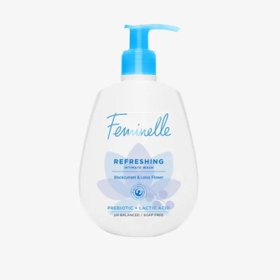 Oriflame Sweden FEMINELLE Refreshing Intimate Wash Blackcurrant & lotus flower(300 ml)