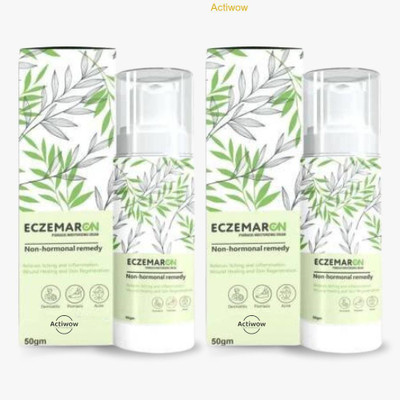ACTIWOW Eczemaron Eczema Fungal Relief – Soothing Skin Cream for MenPack of 2 A01(100 g)