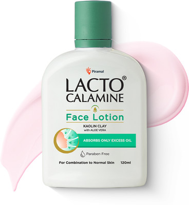 Lacto Calamine Daily Face care Lotion | Oil Balance | Absorb excess Oil | Prevent Pimples(120 ml)