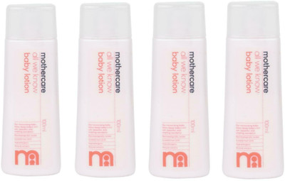 Mothercare ALL WE KNOW BODY LOTION 100ML EACH (PACK-4)(400 ml)