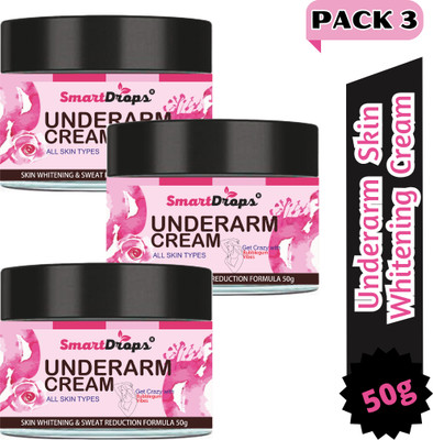 smartdrops Dark Underarm Whitening Cream Spotless, Soft and Nourished Underarm Cream(150 g)