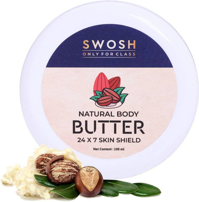 SWOSH Body Butter | Deep Moisturizing Cream Handmade Body Butter Cream All Skin Type(100 ml)