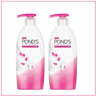 POND's Niacinamide Nourishing Body Lotion for Soft, Glowing Skin| EACH-275 mL|(550 ml)