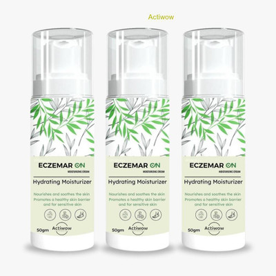 ACTIWOW Eczemaron Fungal Cream for Eczema & Ringworm – Fast Action Formula Pack of 3 A01(150 g)