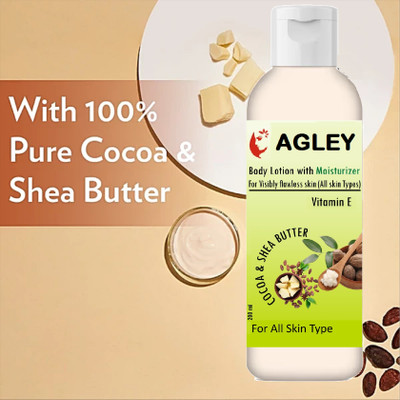 AGLEY Cocoa Nourish oil in Lotion Moisturizer(200 ml)