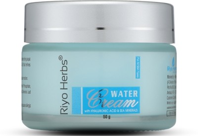 Riyo Herbs Water Cream 50g | With Vitamin E, Hyaluronic Acid & Aloe Vera Extracts(50 g)