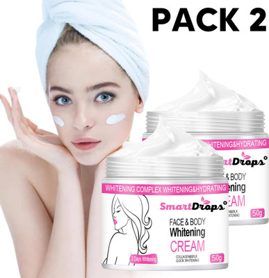 smartdrops Face Glow Cream | Gentle Brightening for Daily Use for Skin Soft, Clean&Radiant(100 g)