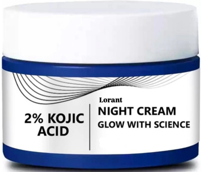 Lorant Kojic acid Glow Fusion Formula Night Cream For Even-Toned and Bright Skin(50.1 g)