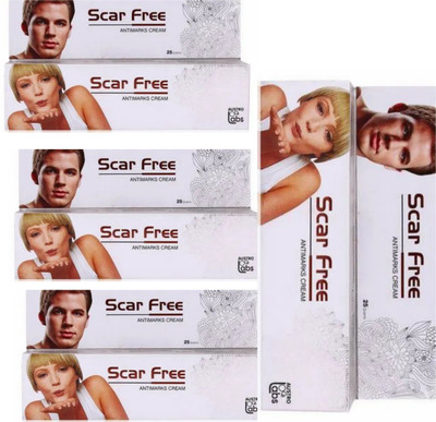AUSTRO SCAR FREE ANTIMARKS PIMPLES CREAM 25 GM PACK 4(100 g)