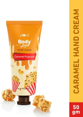 Plum BodyLovin' Caramel Popcorn Hand Cream | Moisturizing | Non-Greasy |(50 g)