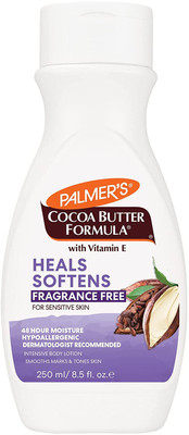 PALMER'S Cocoa Butter Formula Heals Softens Fragrance Free Body Lotion(250 ml)
