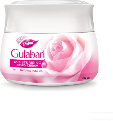 Dabur Gulabari Moisturizing Cold Cream 55 ml Pack of 1(55 ml)